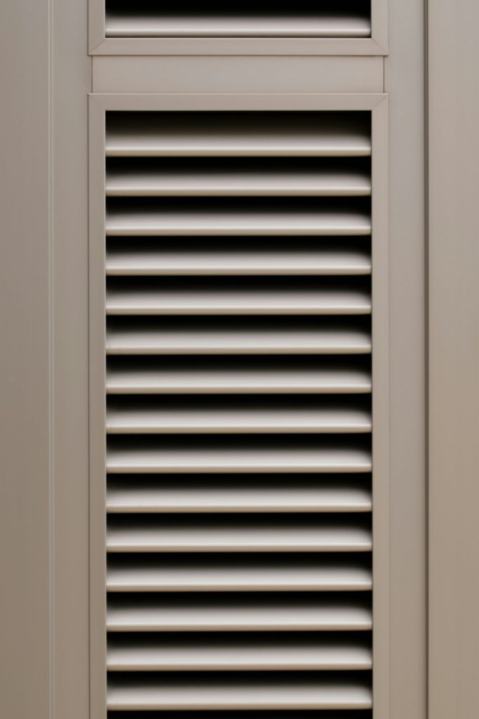 Louvered vents are visible in the image.